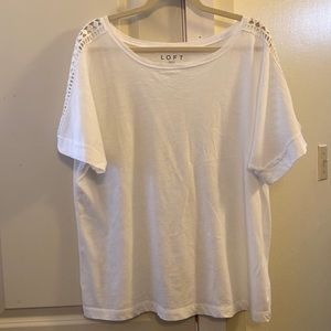 LOFT white top